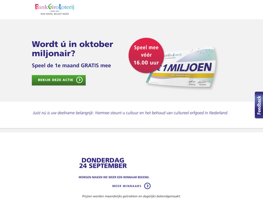 Bankgiroloterij Logo