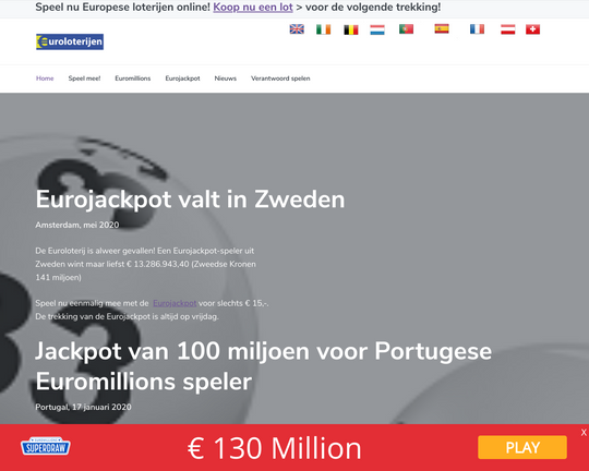 Euro Loterijen Logo