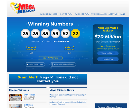 Mega Millions Logo