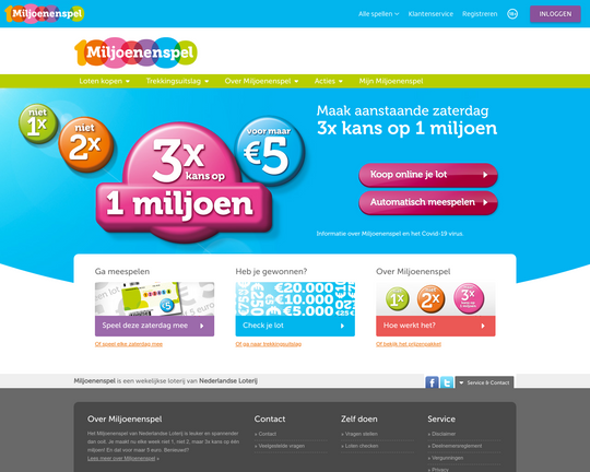 Miljoenenspel Logo